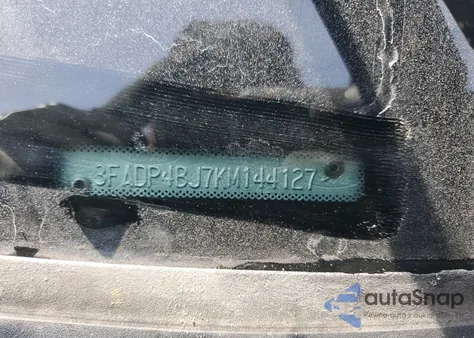 2019 Ford Fiesta Se из США, поврежденный, VIN 3FADP4BJ7KM144127